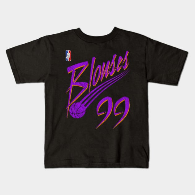 BLOUSES Kids T-Shirt by joeyjamesartworx